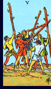 Five of Wands