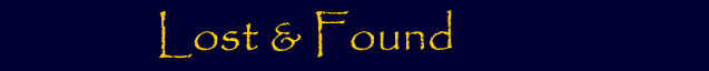 Lost & Found